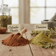 Catuaba Powder and Damiana