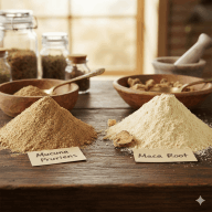 Mucuna Pruriens and Maca Root